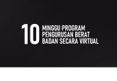 10 Minggu Program Pengurusan Berat Badan Secara Virtual